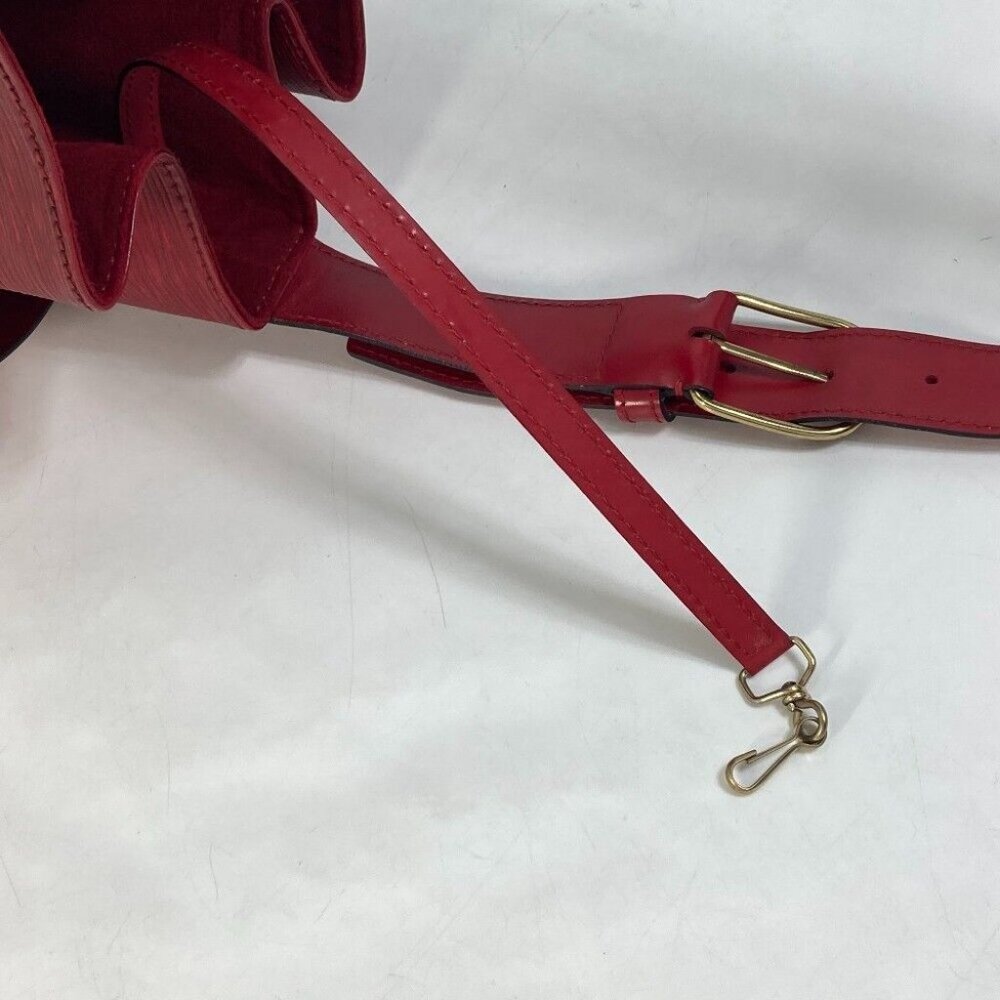 LOUIS VUITTON Epi Sack de Paul Shoulder Bag Epi Leather Red - Picture 8 of 14